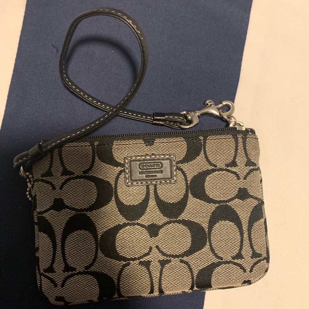 Coach wristlet/ mini